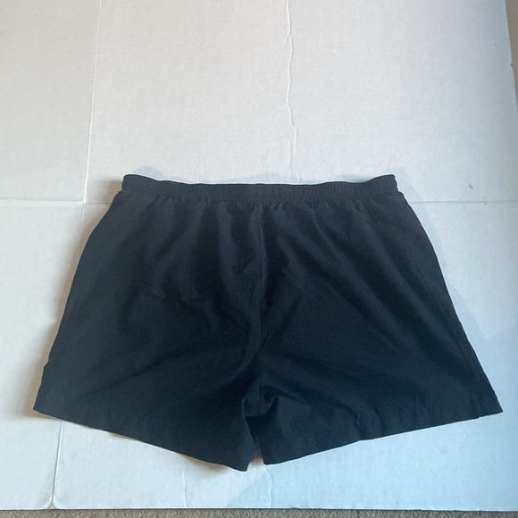 Nike dri-fit Running shorts ladies medium 8-10 black with liner - Picture 2 of 4